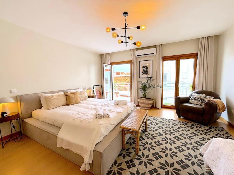 Nazare Boutique W Sea View And Private Rooftop Terace Exterior photo