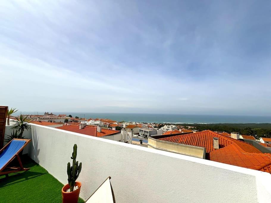 Nazare Boutique W Sea View And Private Rooftop Terace Apartment Exterior photo