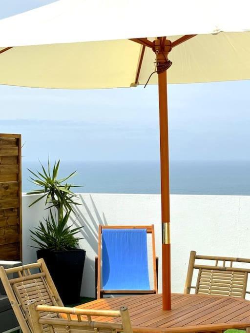 Nazare Boutique W Sea View And Private Rooftop Terace Apartment Exterior photo