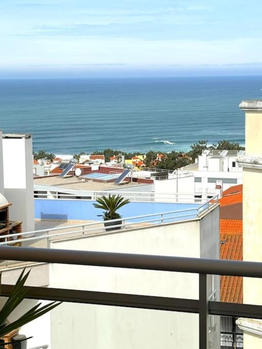 Nazare Boutique W Sea View And Private Rooftop Terace Apartment Exterior photo